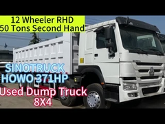 31 ton 8X4 Sinotruk Dump Truck Howo 12 Wheeler Tipper Truck Dengan Kapasitas Tinggi