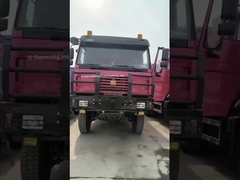 Hot Sale Model Baru Howo 10 Roda 25t 6x6 Tentara Dump Truck Untuk Dijual