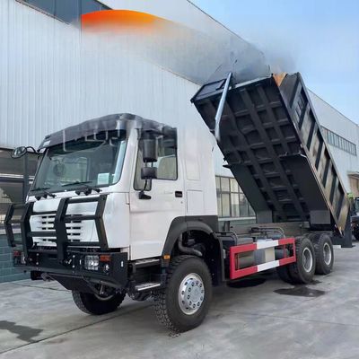 Beli Kemudi Kiri 70t Beban SINO HOWO Dump Truck Struktur Baja Untuk Pasar Afrika online manufacture