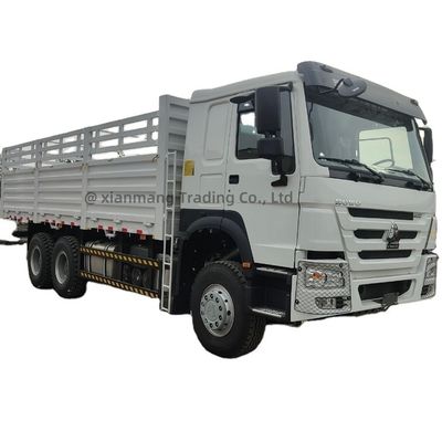 Beli Sinotruk HOWO 6X4 371HP 20-30t Fence Cargo Truck 3 Axles Digunakan Draw Bar Trailer online manufacture