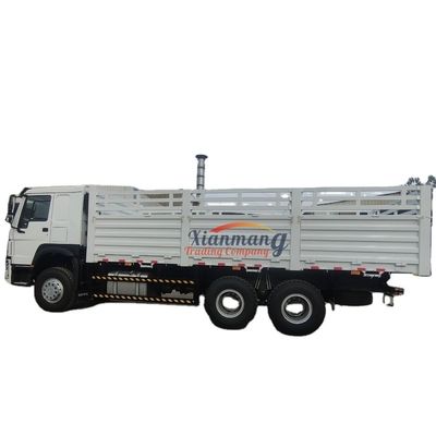 Beli 371hp Diesel Howo Truk Kargo, Sinotruk 6*4 10 Roda bekas Truk Kargo online manufacture