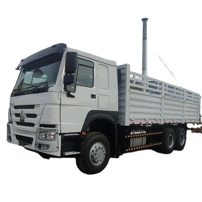 Beli Sinotruck HOWO 6X4 371HP Fence Cargo Truck, 3 Axles Draw Bar Trailer Untuk Dijual online manufacture