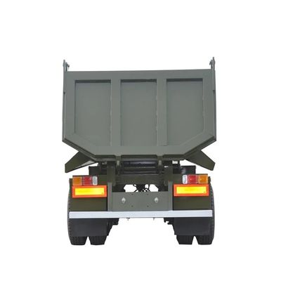 Beli 3 Axles U-Shaped Tipper Dump Truck Silinder Hidraulik Belakang Dump Semi Trailer High End Aggregate online manufacture