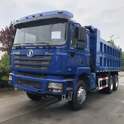 Beli Shacman F3000 6x4 380HP Weichai Engine Dump Truck dengan 5.6m Cargo Box Dapat disesuaikan menjadi 5.8m 6m 6.2m 6.8m dll Biru online manufacture