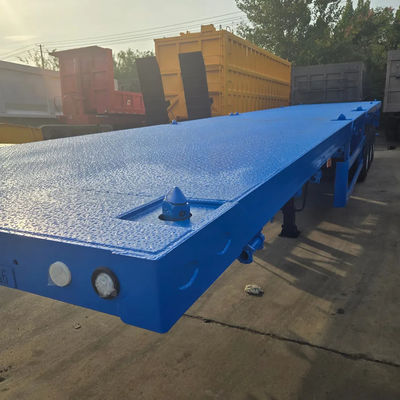 Beli Truk flatbed 30ton 20FT 40FT 45FT Container untuk transportasi bahan bangunan online manufacture