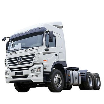 Beli Truk Traktor Shacman Penggerak Roda Kiri yang Kuat dengan Tenaga Kuda 351hp-460hp dan Ukuran 6150*2500*3210mm online manufacture