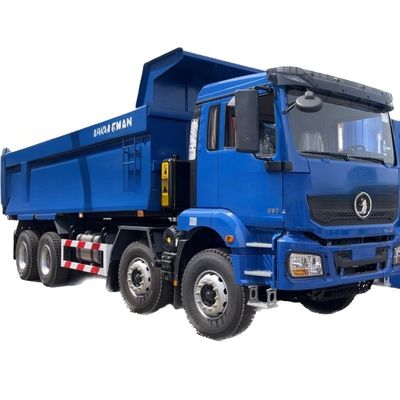 Harga yang bagus 50 Ton Shacman H3000 Dump Truck 12 Wheeler 380HP 8x4 Dumper 340HP 550HP on line