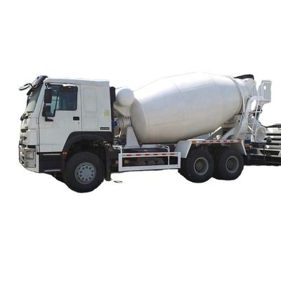 Harga yang bagus Sinotruk Howo 15 CBM Self Loading Concrete Mixer Truck 6x4 dengan mesin WEICHAI on line