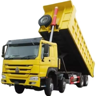 Harga yang bagus Truk dump Sinotruk bekas Howo 371 375 Weichai Truk tipper 6x4 Tangki bahan bakar 300-400L on line