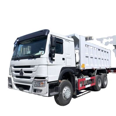 Harga yang bagus 6 Silinder Sinotruck Howo 6X4 Tipper Dumper Tipping Truck dengan tangki kargo 5,3-6,2M on line