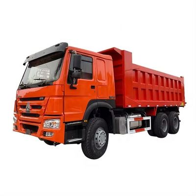 Harga yang bagus 6 Silinder Digunakan SINOTRUCK HOWO 6X4 Euro 3 truk dump untuk transportasi pertambangan on line