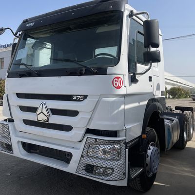 Harga yang bagus 6x4 Roda 420hp Howo Sinotruk Traktor Truk Digunakan Euro 2 Multimedia System on line