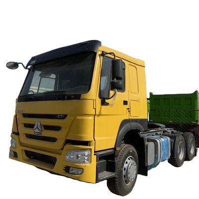 Harga yang bagus Satu barisan kursi digunakan Howo Diesel Sinotruk Traktor Truk Truk Berat Traktor Unit 6x4 on line