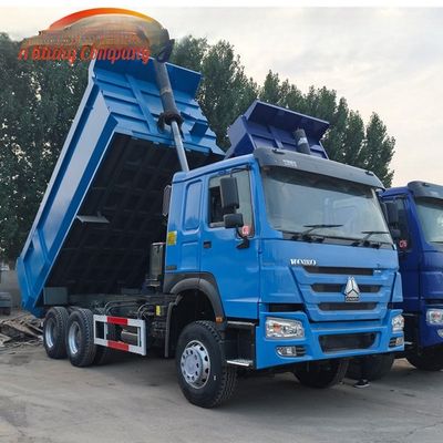 Harga yang bagus Second Hand Sinotruk Howo 6x4 Dump Truck 40Ton 10 Roda Dump Truck Untuk Pertambangan on line