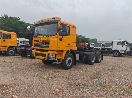 Harga yang bagus 25000kg beban kuat Zf kemudi Shacman F3000 Traktor Truk Dengan Tangki Diesel 400L on line