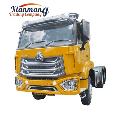Harga yang bagus Sinotruck Hohan E7G 6x4 10 Roda Prime Mover Trailer Kepala Truk Dengan Transmisi Manual Dan AC on line