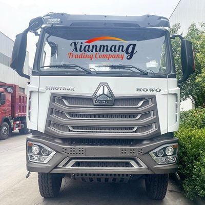 Harga yang bagus Howo NX Tipper Truck Sinotruk Hohan 8*4 Dump Trucks 12 Wheeler U Box Untuk Pasar Internasional dengan 2 Shift Reverse on line