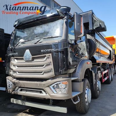 Harga yang bagus Nomor Shift ke depan 10 400HP Howo Tipper Truck 6x4 8x4 Dump Truck dengan HW76 Cab on line