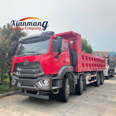Harga yang bagus 20 Cbm SINOTRUCK HOWO NX 8x4 Truk Pengeboran 50 Ton Dengan Tarpaulin Hohan Alloy Aluminium Kapasitas Tinggi on line