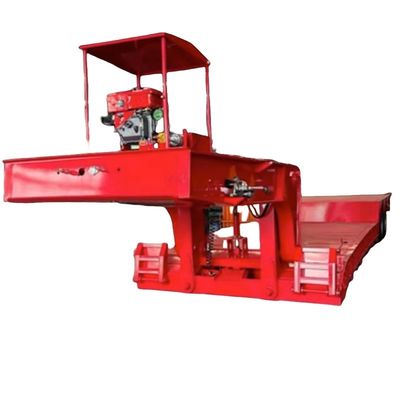 Harga yang bagus Heavy Duty Tri Axle Lowboy Trailer Untuk Dijual, Detachable Gooseneck Lowbed Drop Deck Semi Trailer Untuk Kamerun on line