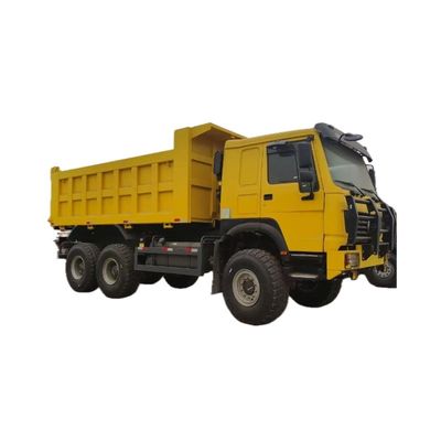 Harga yang bagus Mesin Sinotruck Diesel Type 6X6 380HP Dump Truck 6 Roda Tambang Truk khusus untuk medan dan kondisi yang sulit on line