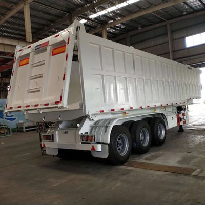 Harga yang bagus 3-Axle WABCO RE 6 Relay Valve Pneumatic Braking System 12R20 Ban 12 Ban Dump Semi Trailer on line