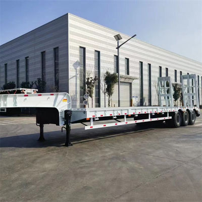 Harga yang bagus 40 Ton hingga 100 Ton Original Bridge / FUWA / BPW Bridge Low Bed Semi-Trailer (Disesuaikan Sesuai Kebutuhan Pelanggan) on line