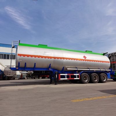Harga yang bagus 45000L Semi-Trailer Suspensi Mekanis dengan 3-Axis Original Axle dan 12R20 Ban untuk Transportasi Minyak mentah on line