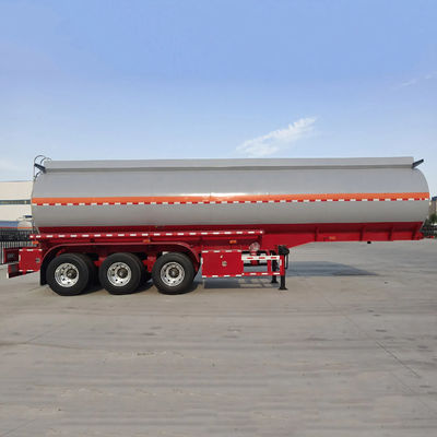 Harga yang bagus 3-Axle 12r20/12r22.5 Ban 45000l 50000l Original Axle Stainless Steel Tank Truck Oil Tank Trailer Pabrik Penjualan on line