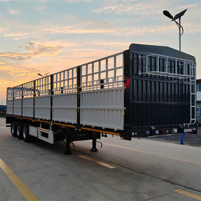 Harga yang bagus 3/4 Axle 12/16 Ban Original Axle Fence Truck Trailer (Dimensi (L * W * H): 12400x2500x3650mm) on line