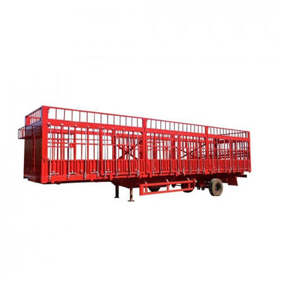 Harga yang bagus 2 atau 3 Axle /4 Axle Truck 3mm tebal grid plat Frame lantai trailer dinding samping Semi-trailer pagar Semi-trailer on line